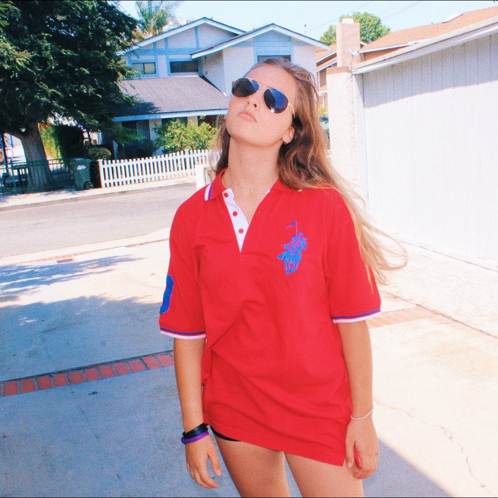 Ralph Lauren oversized polo